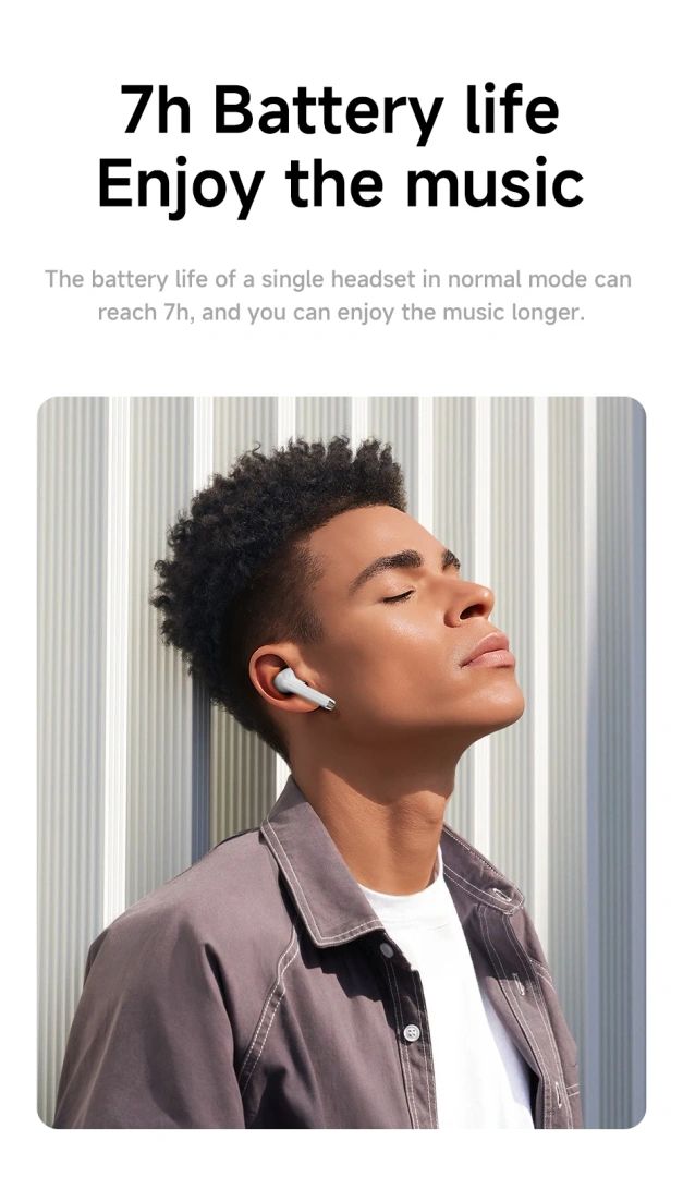 HOCO EQ2 True Wireless Bluetooth 5.3 Earbuds Touch Control Stereo In-Ear Headphones Built-In Microphone Sports Compatible - Image 9