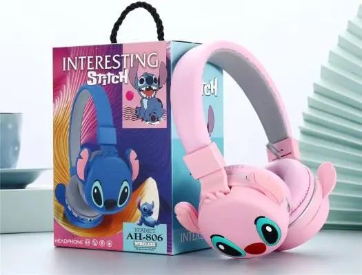 CASQUE STITCH AH-806 PINK - undefined - Thumbnail 1