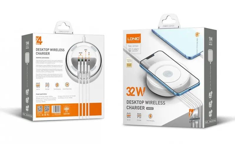 CHARGEUR LDNIO WIRLESS 35W AW003 - undefined - Thumbnail 1