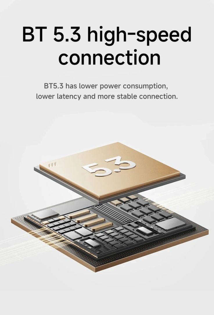 HOCO EQ2 True Wireless Bluetooth 5.3 Earbuds Touch Control Stereo In-Ear Headphones Built-In Microphone Sports Compatible - Image 13