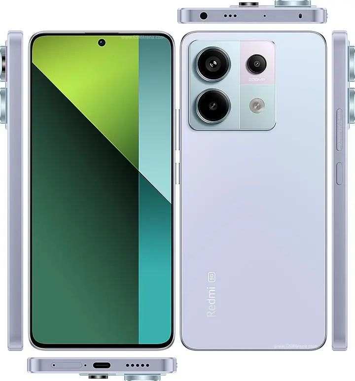 XIAOMI REDMI NOTE 13 PRO 5G 8GB RAM 256GB MEMOIR - undefined - Thumbnail 1